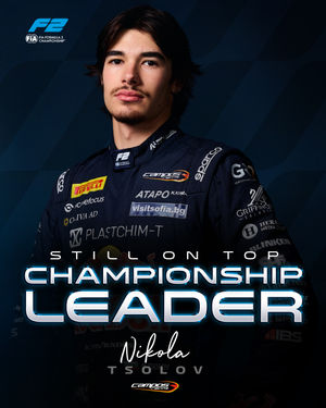 Image post by @formula2 on Instagram