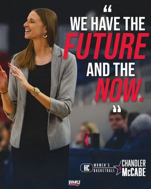 Image post by @rmuwbasketball on Instagram