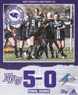 Image post by @hpuwomenssoccer on Instagram