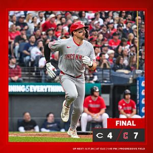 Image post by @Reds on Twitter