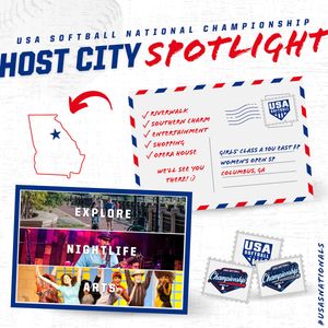 Image post by @USASoftball on Twitter
