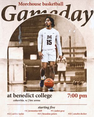 Image post by @morehousebasketball on Instagram