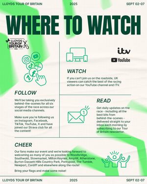 Image post by @thetourofbritain on Instagram