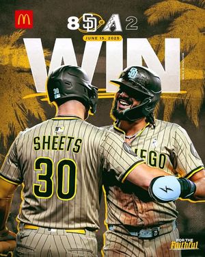 Image post by @padres on Instagram
