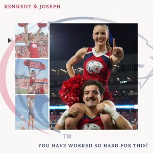 Image post by @southalabama.cheerleading on Facebook