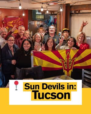 Image post by @ASUAlumni on Facebook
