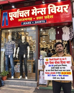 Image post by @jeans_factory_delhi on Instagram