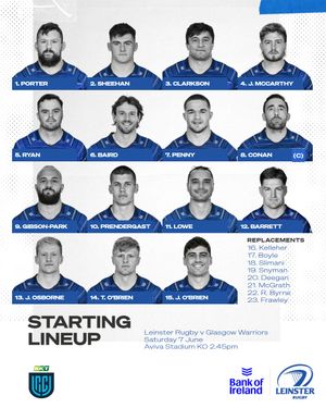 Image post by @leinsterrugby on Instagram