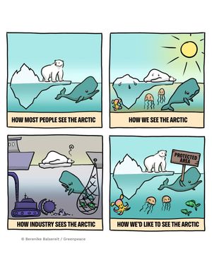 Image post by @greenpeace on Instagram
