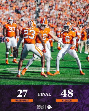Image post by @clemsontigers on Instagram