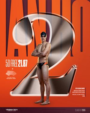 Image post by @hokiesswimdive on Instagram