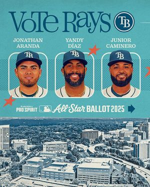 Image post by @raysbaseball on Instagram