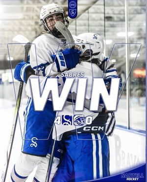 Image post by @SabreBoysHockey on Facebook