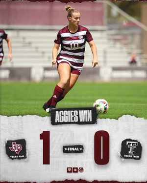 Image post by @aggiesoccer on Instagram