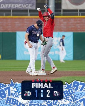Image post by @HbgSenators on Twitter