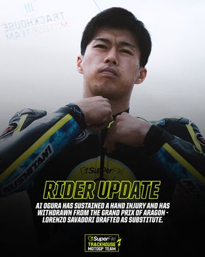 Image post by @trackhousemotogp on Instagram