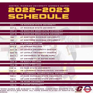 Image post by @cmuwomensclubhockey on Facebook