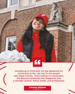Image post by @school/university-of-cincinnati on LinkedIn