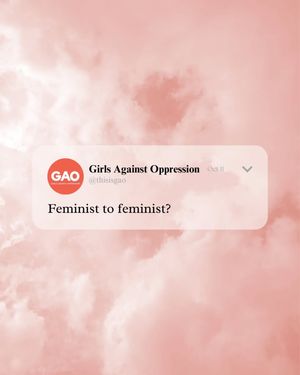 Image post by @girlsagainstoppression on Instagram