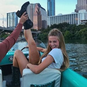 Image post by @retroboatrentalsatx on Facebook