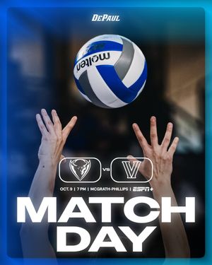 Image post by @depaulvball on Instagram