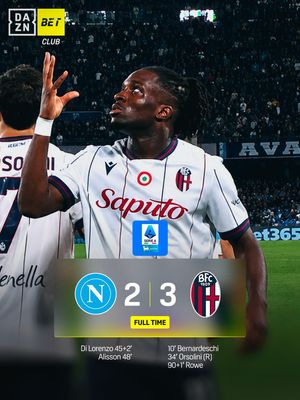 Image post by @dazn_it on Instagram
