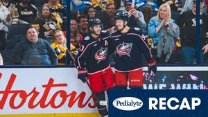 Image post by @BlueJacketsNHL on Twitter