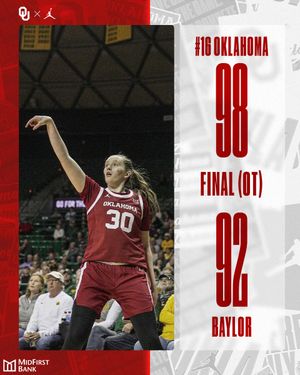 Image post by @OU_WBBall on Twitter