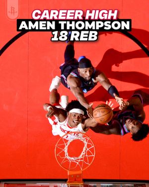 Image post by @HoustonRockets on Twitter