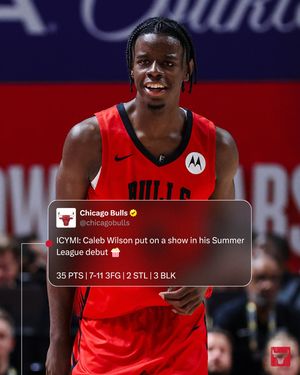 Image post by @chicagobulls on Instagram
