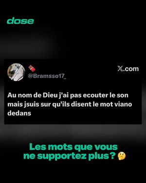 Image post by @dose_rap on Instagram