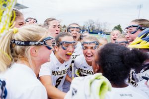 Image post by @umichwlax on Instagram