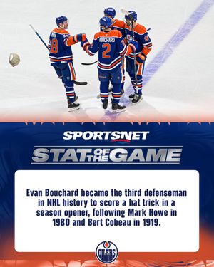 Image post by @EdmontonOilers on Twitter/X
