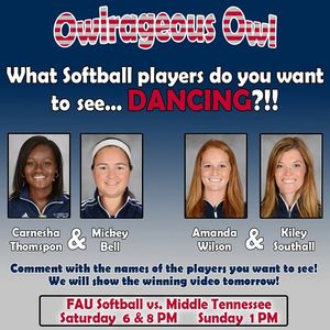 Image post by @fauathletics on Instagram