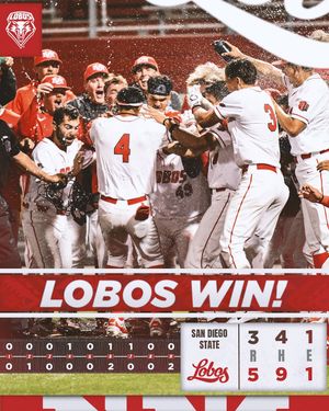 Image post by @unmlobobaseball on Instagram