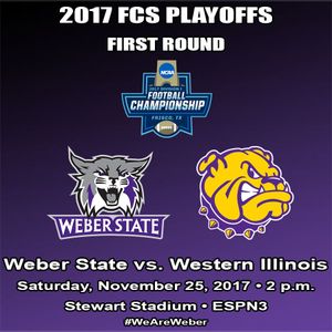 Image post by @weberstatefb on Twitter