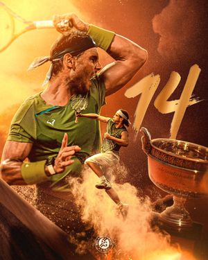 Image post by @rolandgarros on Twitter