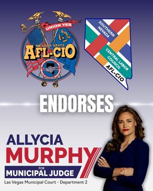 Image post by @Allycia Murphy for Las Vegas Municipal Court, Department 2 on Facebook