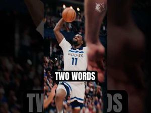 Video post by @timberwolves on YouTube