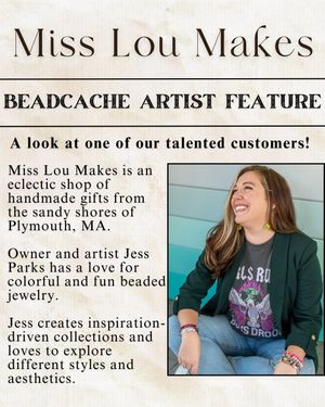 Image post by @beadcache on Instagram