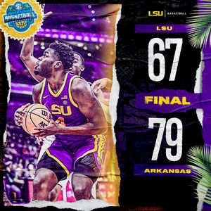 Image post by @LSUBasketball on Twitter