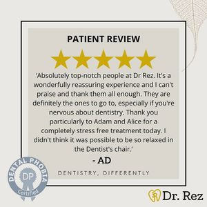 Image post by @drrezdental on Facebook