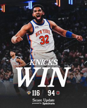 Image post by @nyknicks on Twitter