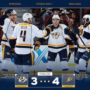 Image post by @predsnhl on Instagram