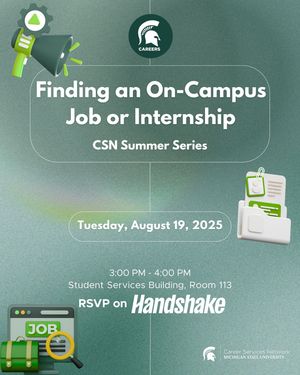 Image post by @msu_careerservices on Instagram