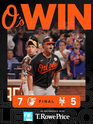 Image post by @orioles on Instagram