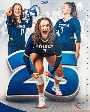 Image post by @ithacavolleyball on Instagram