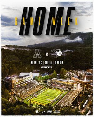 Image post by @appstate_fb on Instagram