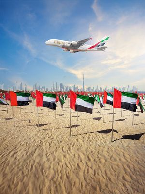 Image post by @emirates on Instagram