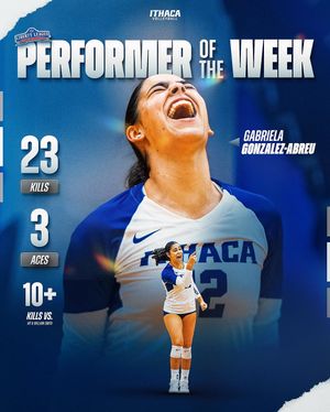 Image post by @ithacavolleyball on Instagram